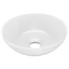 Bathroom Sinks Bathroom Sink Ceramic Matt White Round