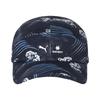 Puma Printed Design Polyester Duckbill Cap Unisex Caps Dark-Blue 026196_02
