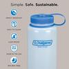 Nalgene Weithals 1,5L Tritan Flasche, Grau, 91320