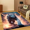 Leopard Cheetah Dreamy Animal Carpet Rug for Home Bedroom Living Room Sofa Doormat Decor,Kid Area Rug Game Non-slip Floor Mat