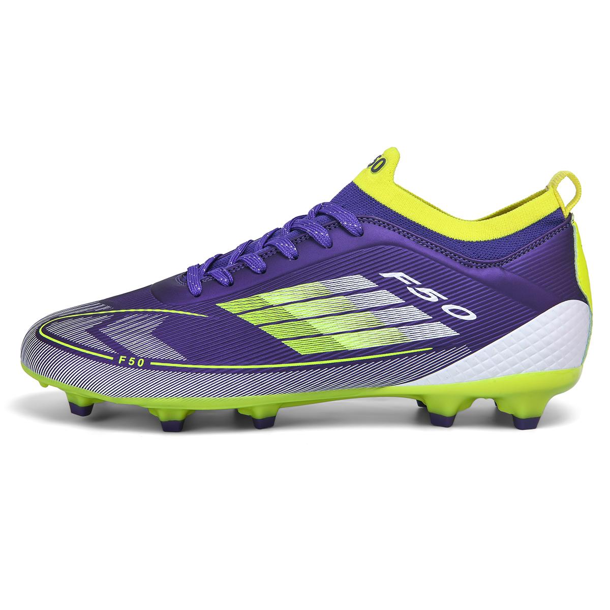 

TF/FG Men s Football Shoes Society Cleats Soccer Shoes for Quick Non-Slip Grass Training Football Field Boots Sneaker Match Unisex 35
