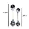 52 in1 Double Head Wrench Socket Wrench Rotary Spanner Work 360 Degree Rotation Spanner Universal Furniture Car Repair Hand Tool