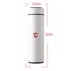 Car Smart Thermos Bottle with Temperature Display Coffee Cup for Fiat Abbas 500 Punto 124 125 500 Bravo Stilo Panda Abarth Tipo Viaggio