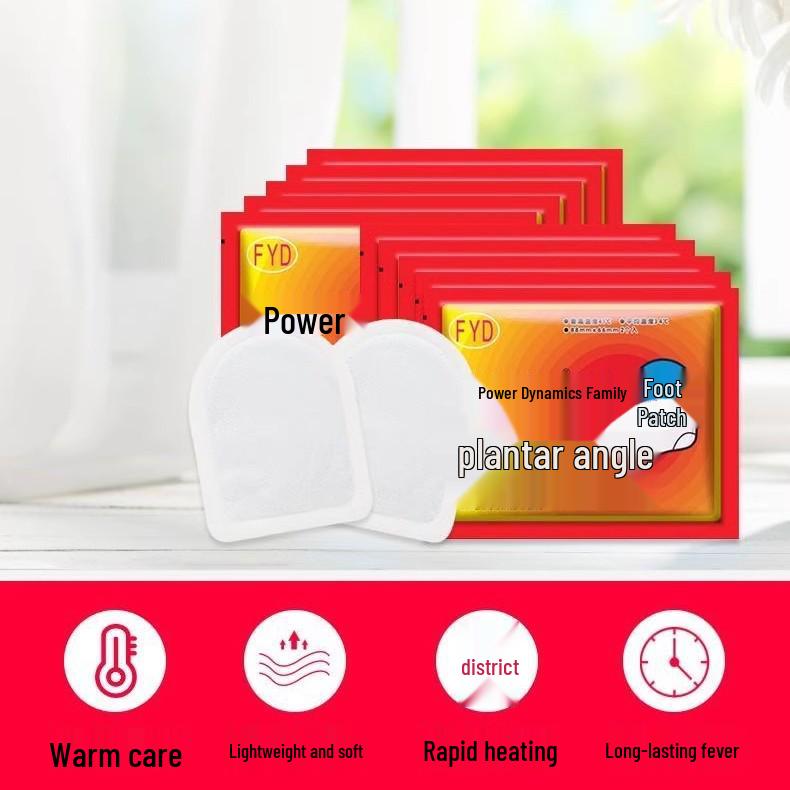 Warm Foot Patches: Self-Heating Insoles for Men, Women & Kids – Winter Cold Protection & Warmth