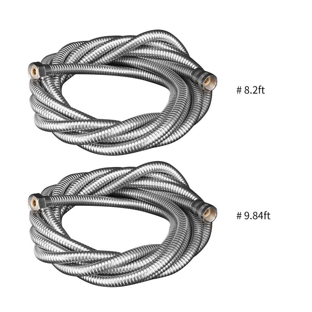 G1 2 Duschschlauch Edelstahlrohr Flexibel Extra Lang Duschschlauch Knickfrei Badezimmer Bidet Sprayer Schlauch Explosion