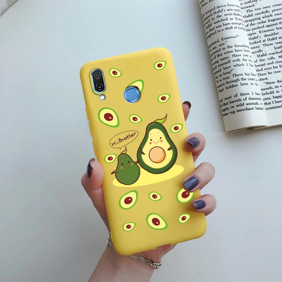 For Honor Play Case COR-L29 COR-L09 Phone Cover Stylish Flower Soft Silicone Matte Case Fundas For Honor Play Shockproof Bumper