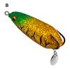 25g 86mm Frog Baits Vivid Eyes Thunder To Throw 3D Pattern Easy Fishing Lures Black