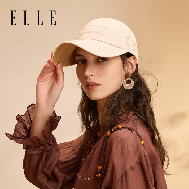 ELLE Unisex Baseballkappe mit hohem Schirm zum Sonnenschutz