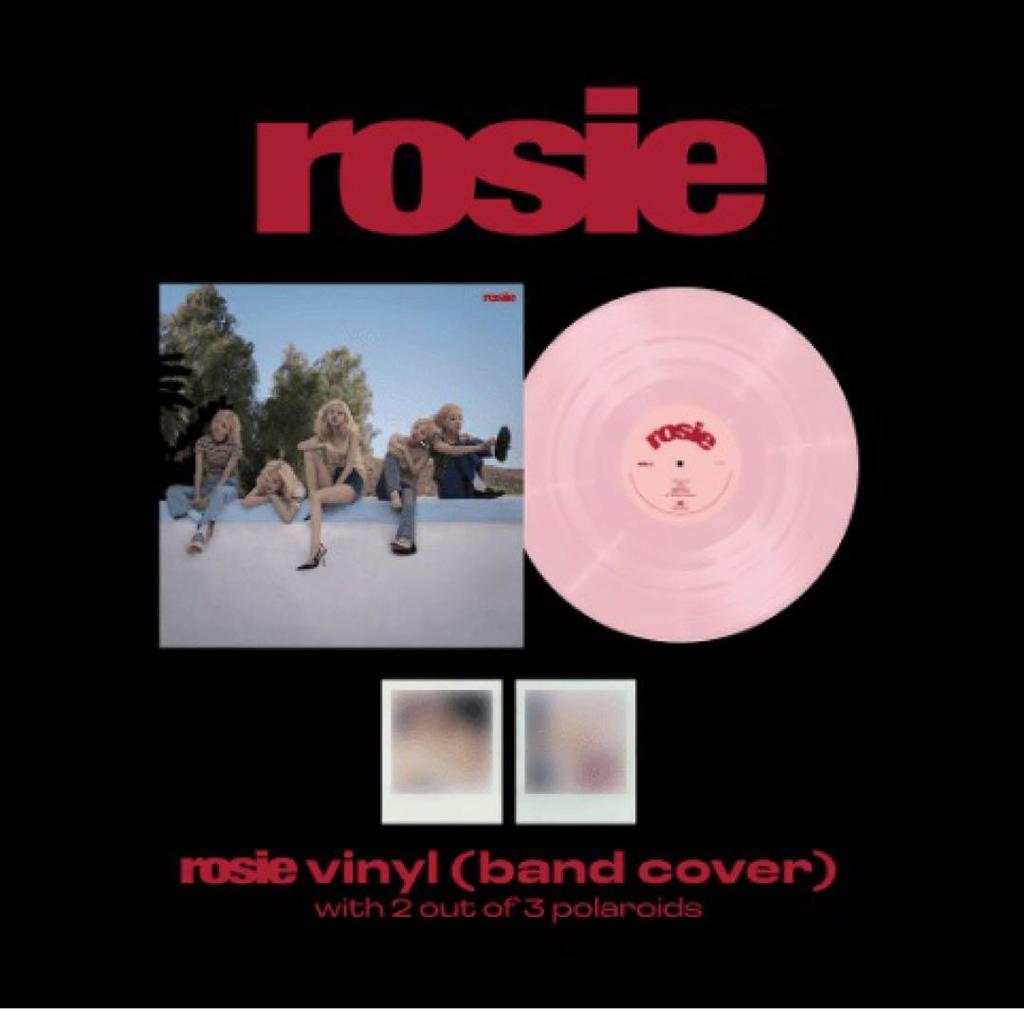 [USED] BLACKPINK Rosé rosie vinyl LP Band