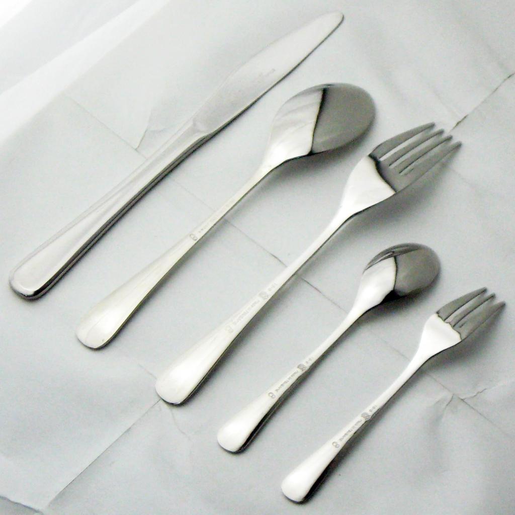 Nagao Hiyoko Dinner Cutlery Set of 10 Stainless Steel Made In Japan 18-8