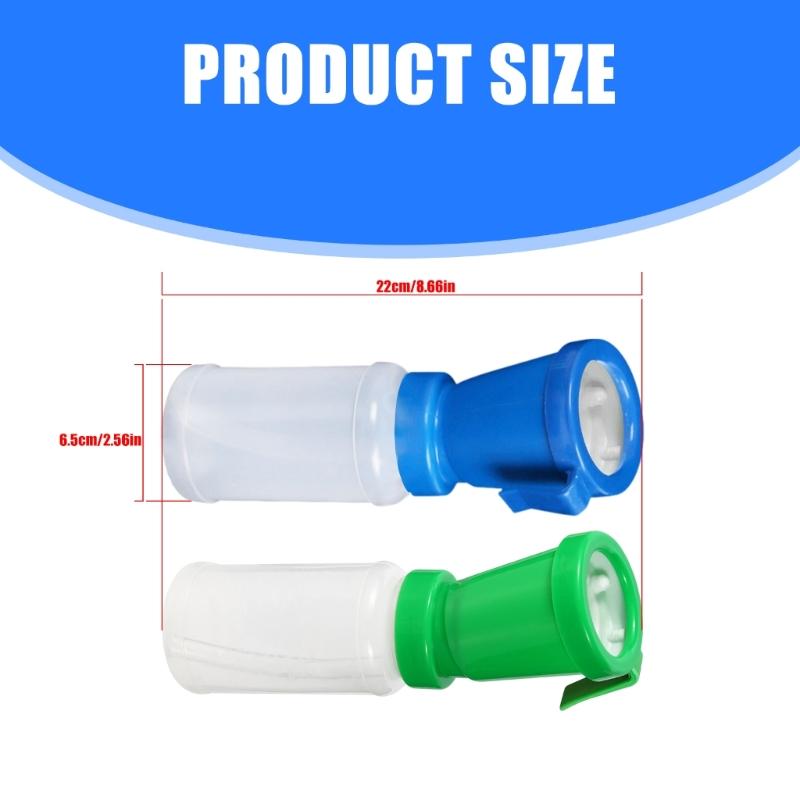 NonReflow Teat Dip Cups for Cow Sheep Goat Hygiene 300ml Ergonomic Dip Cup Nipple Cleaning