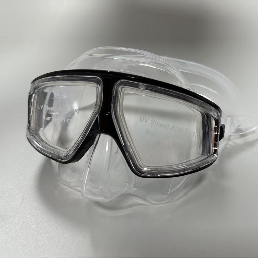 Free Diving Anti-fog Waterproof Diving Goggles Silicone Snorkeling Mask