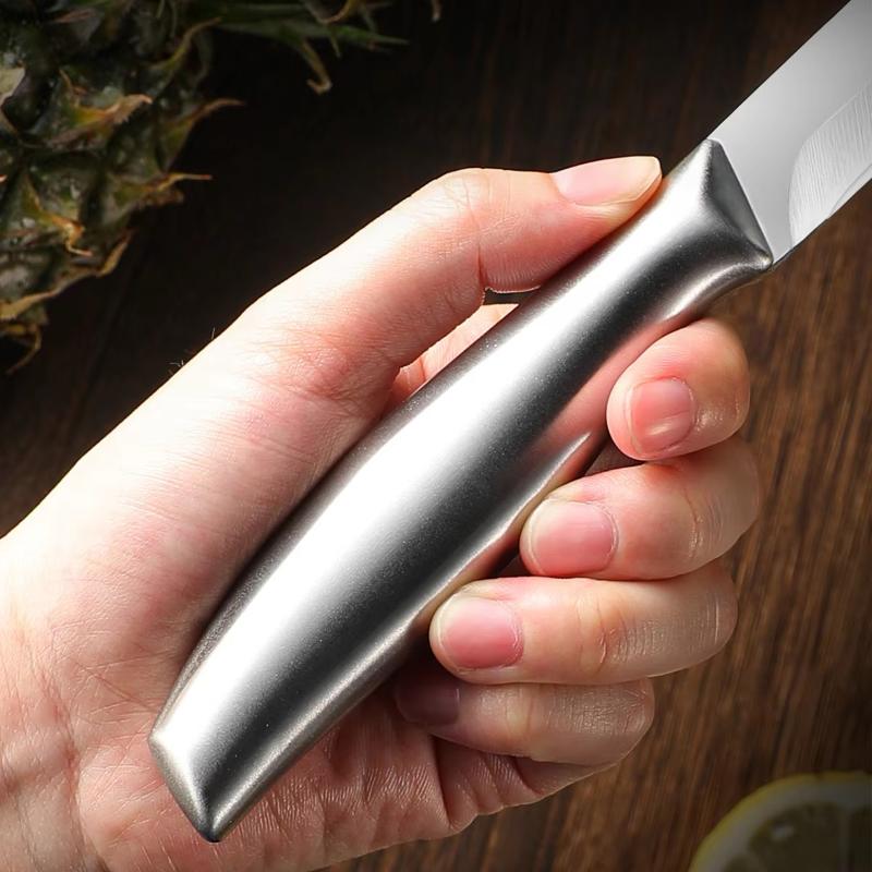 Stainless Steel Pineapple Sugar Cane Peeler 1/2Pcs Durable Kitchen Paring Knife for Daily Fruit Skin Removing Use