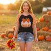 Women's Casual Halloween Printed Pullover T-Shirt Top
