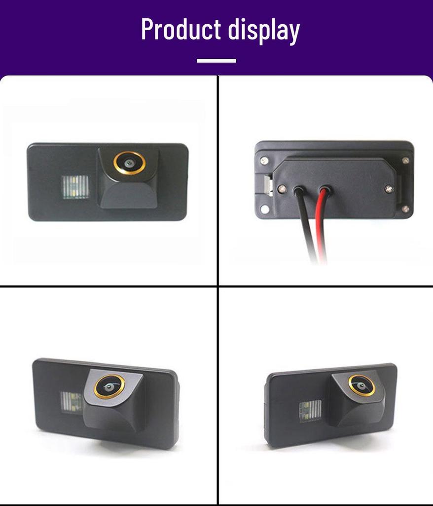 AHD Integrated Rearview Camera for BMW 3 and 5 Series