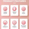 VGR V-733 6-in-1 Multi Functional Hair Trimming Set Home Shaver Ear and Nose Hair Full Body Private Area Hair Removal Machine IPX7 Waterproof Set
