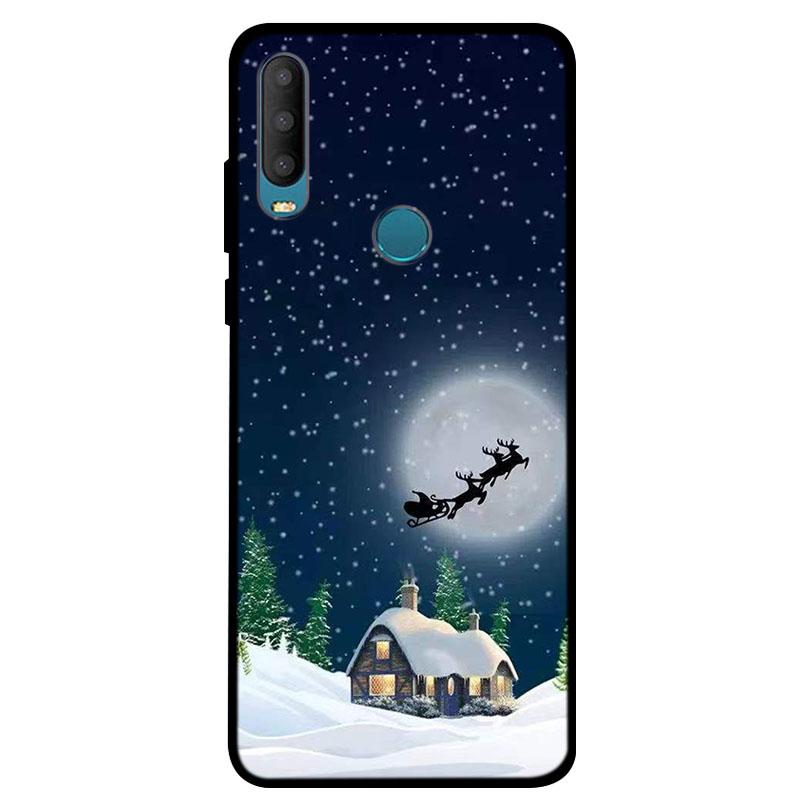 Christmas Painted Phone Case For Alcatel 1S 1se 1b 1a 2020 2021 2022 3x 2019 3X(2020) 1(2019) 1(2020) Soft Silicone TPU Cover