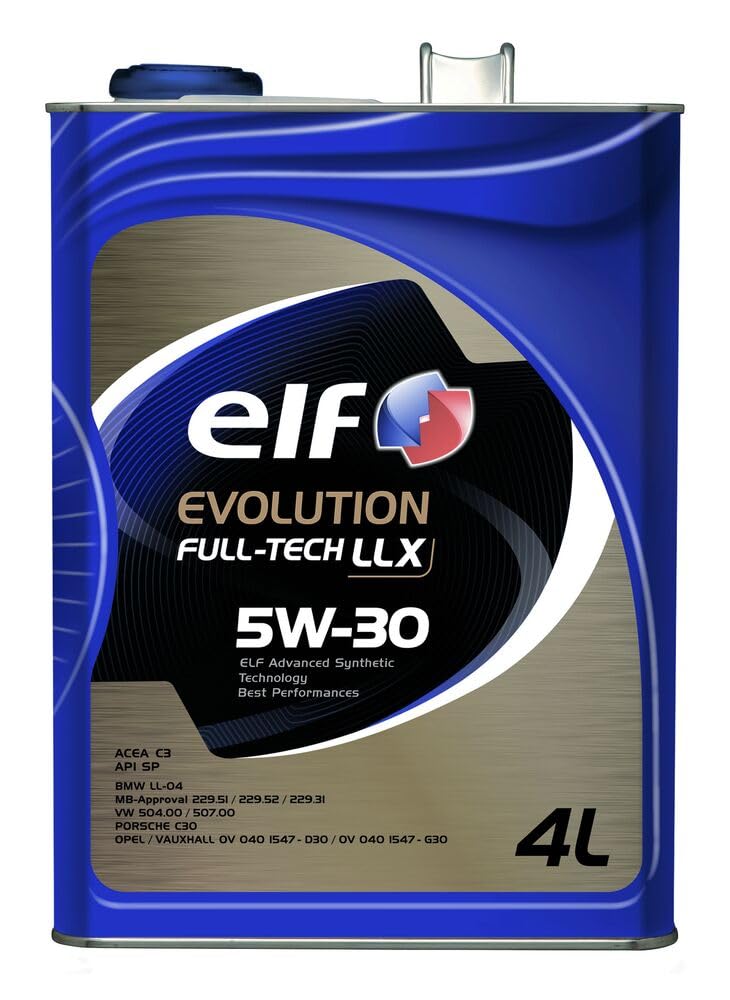 Elf Engine Oil [EVOLUTION FULL TECH LLX] 5W-30 4L 198554 [HTRC3]