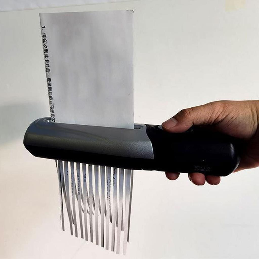 Zerodis USB Electric Shredder, Compact, Portable, Continuous Shredding, Easy Operation, Ideal for Office or Home Use