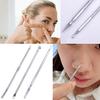 3 Pcs Double Ended Blackhead Comedone Blemish Acne Extractor Remover Tool Set