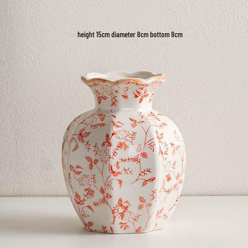 

Chinese Blue & White Porcelain Retro Vase for Home Decor and Fresh Flower Arrangements