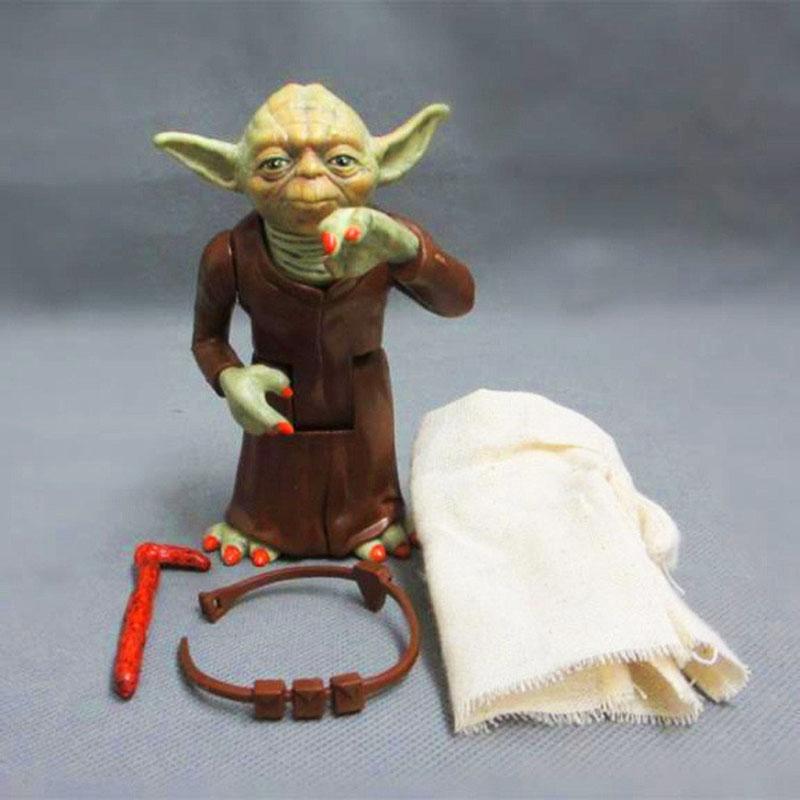 Anime Figure Star War Mandalorian Characters Master With Cloth Action Model Toys Gift YODA Poseable Articulated Scale Detailed Movable Collectible