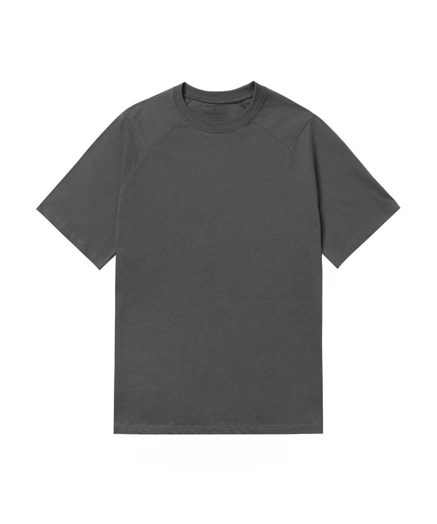 Goyoweeo Segment Cotton 1/2 T-Shirt (Gray)