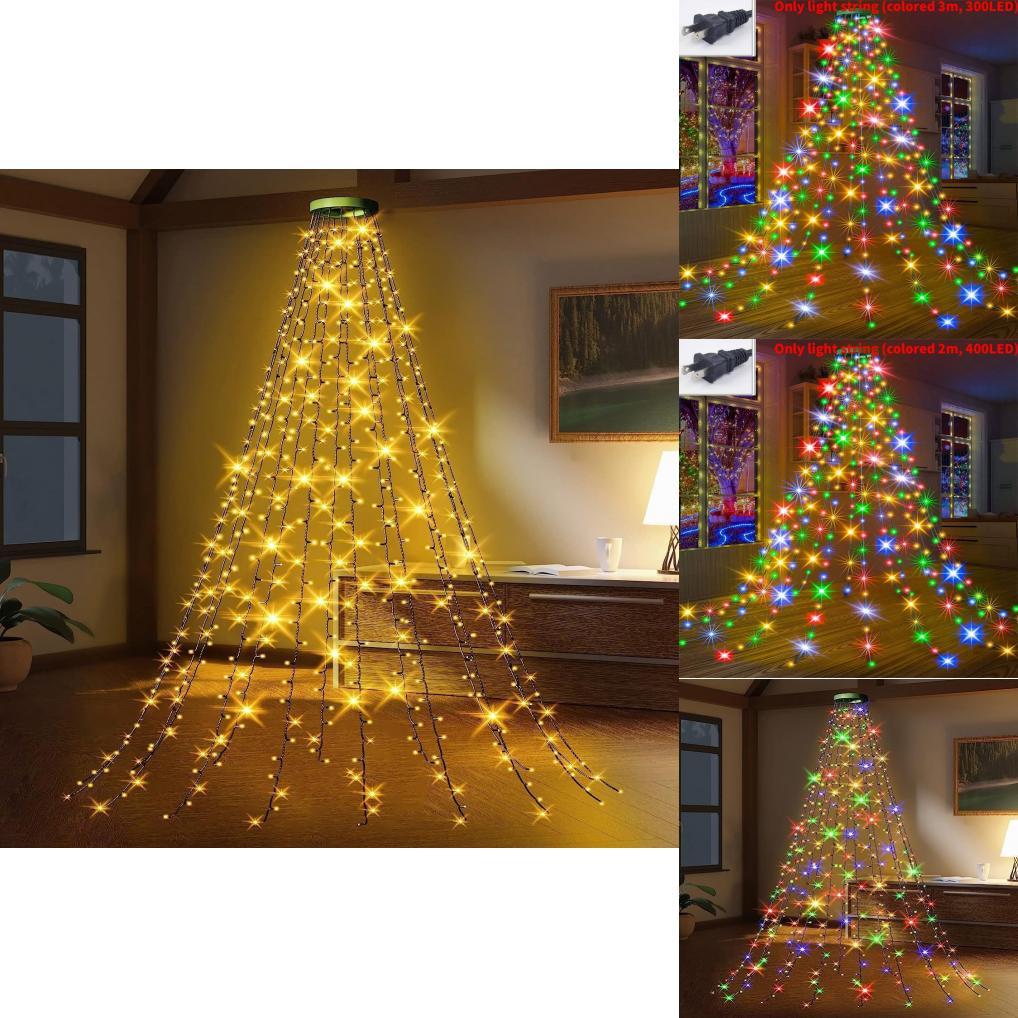 Christmas Led Tree Top Star Light With Waterproof Ip44 For Holiday Party Decor