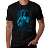 Janis Joplin TShirt Utility Work Short Sleeve Top