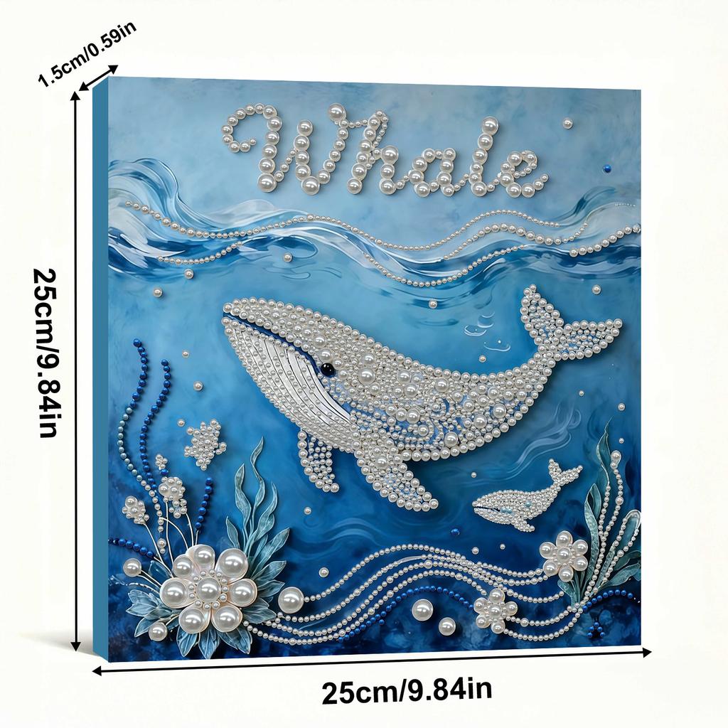 Pittura con Punti Perla Fai-da-te per Adulti/Principianti Regalo Decorazione per la Casa Kit Artistici Pittura Perla 30x30cm Con Telaio