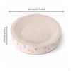 Cat Scratcher Bed with Enclosed Base Round Raised-Rims Scratch Pad