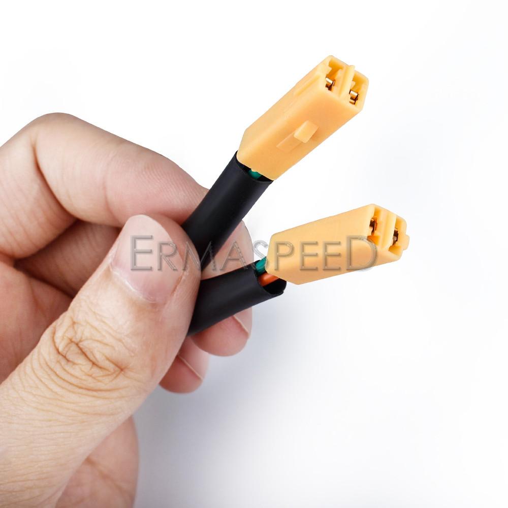 1 Pair Motorcycle Turn Signal Light Amber Blinkers LED Front Rear Indicators For Z1000 Z800 NINJIA 650 ER6N