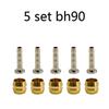 Kit de mangueira de freio a disco hidráulico de 3000 mm com 5 azeitonas BH90 e inserções compatíveis com M315 335 395
