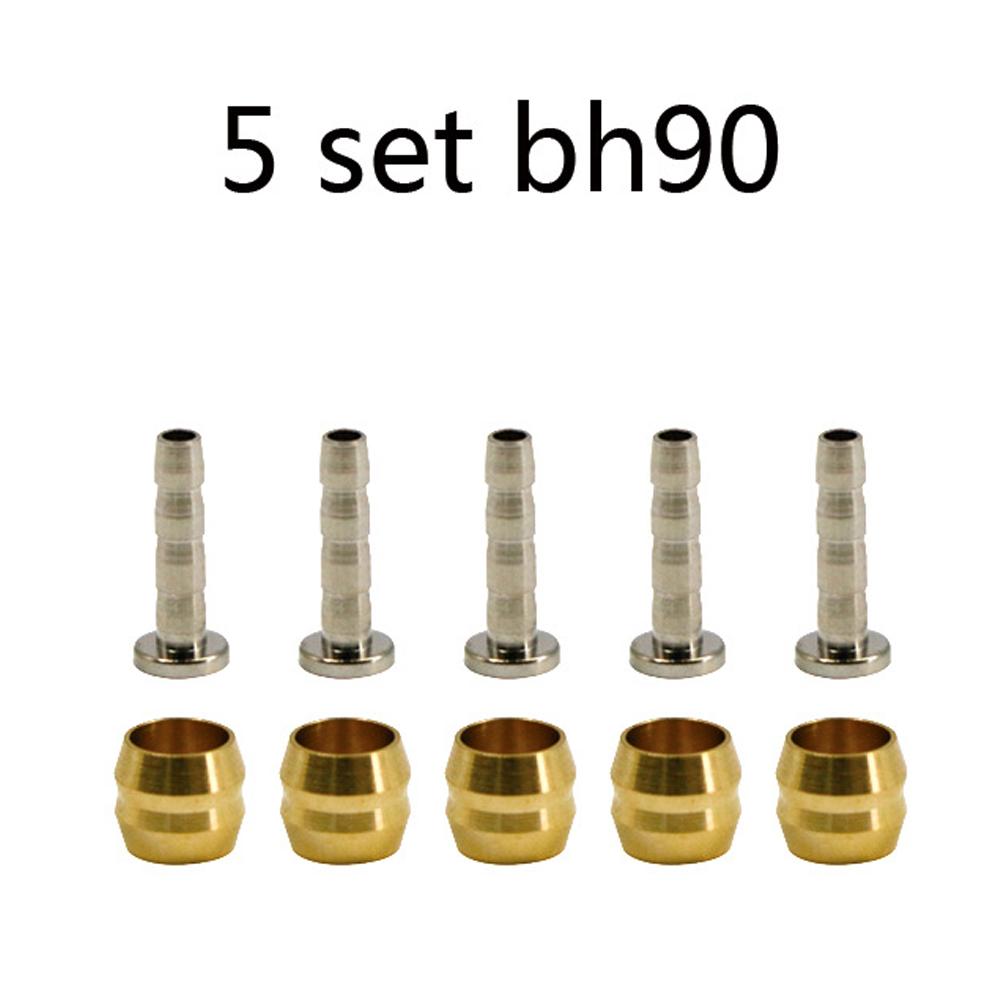 Set furtun de frână cu disc hidraulic de 3000 mm cu 5 măsline BH90 și inserții compatibile cu M315 335 395