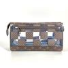 M81588 Monogram Chess Damier Stand Pouch Bag with Strap Clutch Bag
