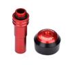 Motorcycle Muffler Slider for NX400/500 (NC56'24~) Guard Slider (1 Piece) (Red)