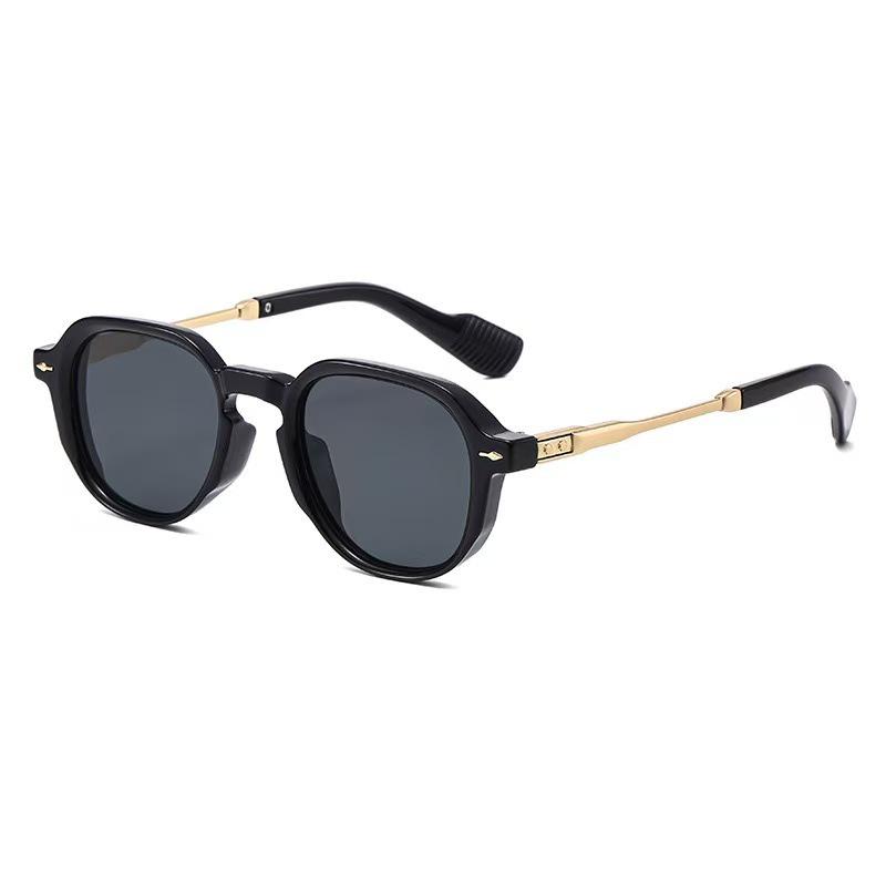 Spicy Girl Retro Aviator Sunglasses: Small Frame, Anti-UV, Classic European & American Style for Women