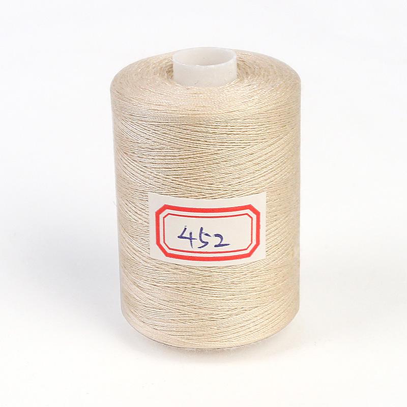 Hilo de Coser de Poliéster de Alta Velocidad 402 - 1000 Yardas, Colores Arcoíris, Ideal para Proyectos de Costura Casera y a Mano