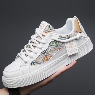 Shoes Men's Shoes 2025 Casual Shoes Men's New Spring and Summer Men's Sports Shoes Lightweight Soft-soled White Board Shoes Are Popular