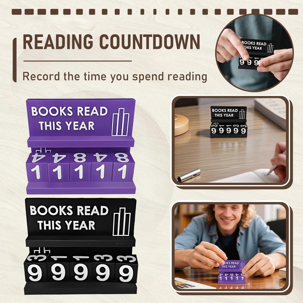 Books To Read This Year For Setting This Year's Challenge, Book Counter, Challenge Gift For Book Lovers