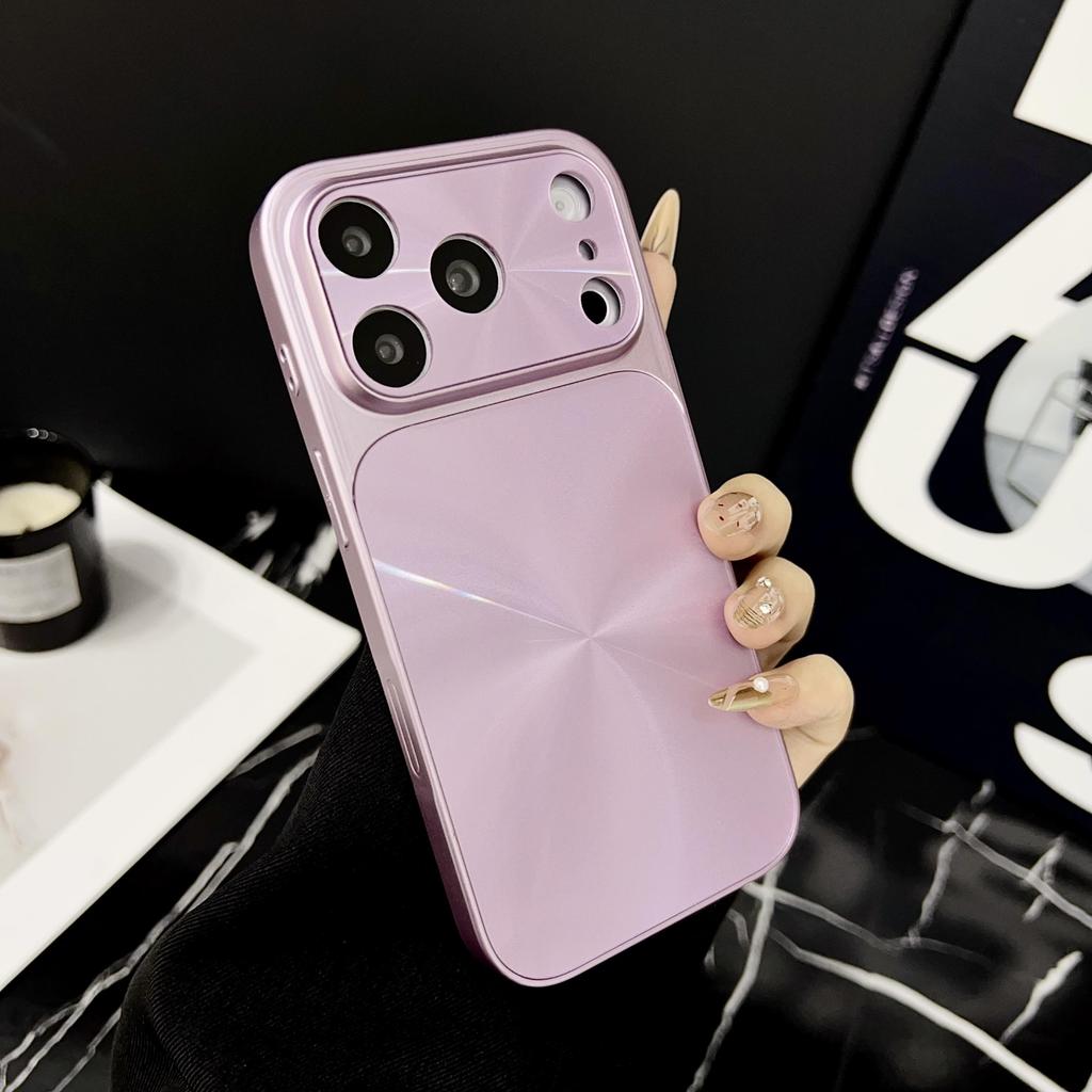 Business Luxury Colorful CD Pattern Skin Feel Phone Case for iPhone 17 Pro Max 16 Plus 15 14 13 Shockproof Slim Fit Cover