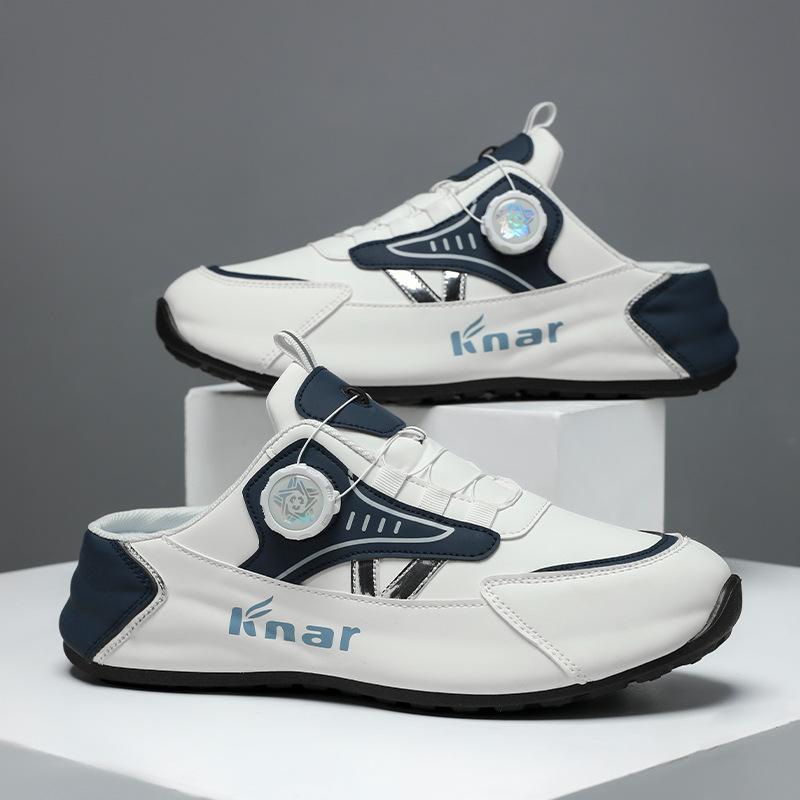 

Модная мужская обувь Летняя мода Мягкая подошва Полушлепанцы Повседневная Универсальная Трендовая мужская обувь Тренд Уличная Обувь Баотоу Zapatos De Hombre 39 бежевый