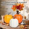 Artificial Pumpkins Halloween Decorations for Fall Thanksgiving Table Centerpiece and Kitchen