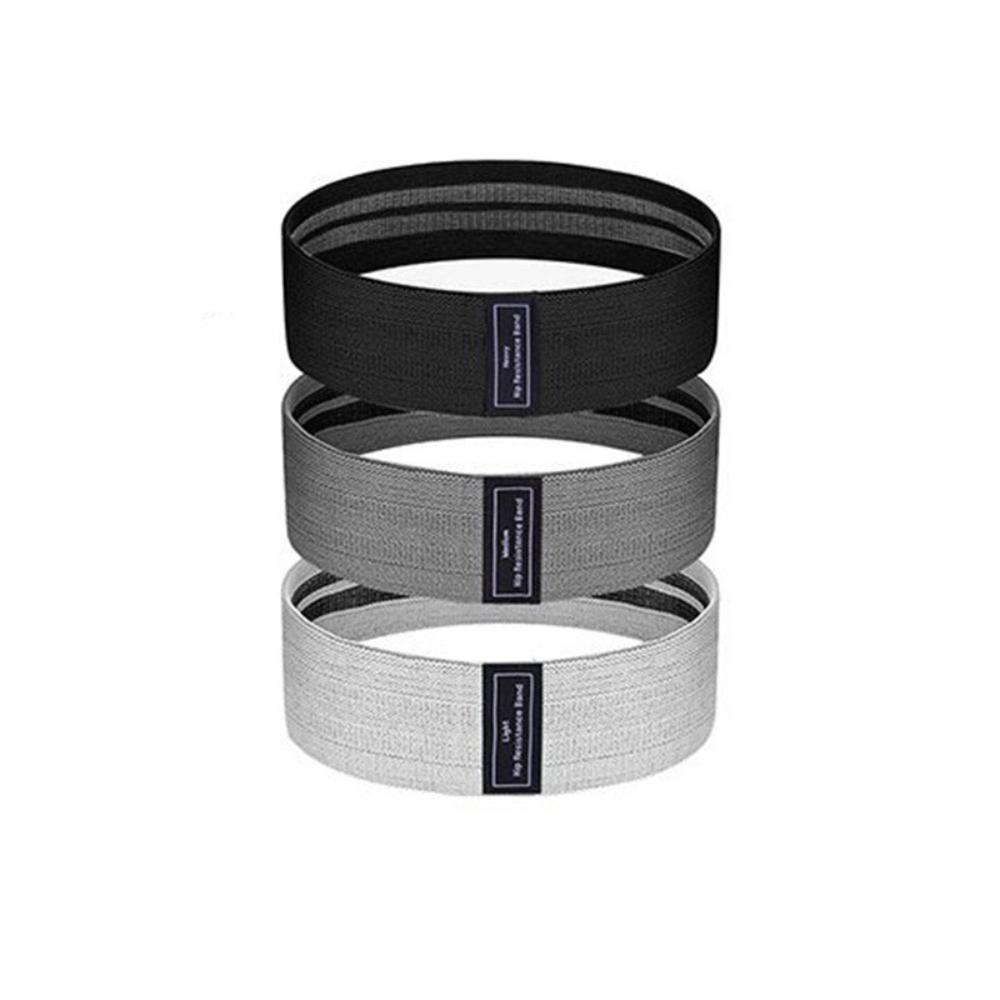Squat hip resistance band Polyester cotton yoga body tension band indoor fitness hip lifting ring elastic band