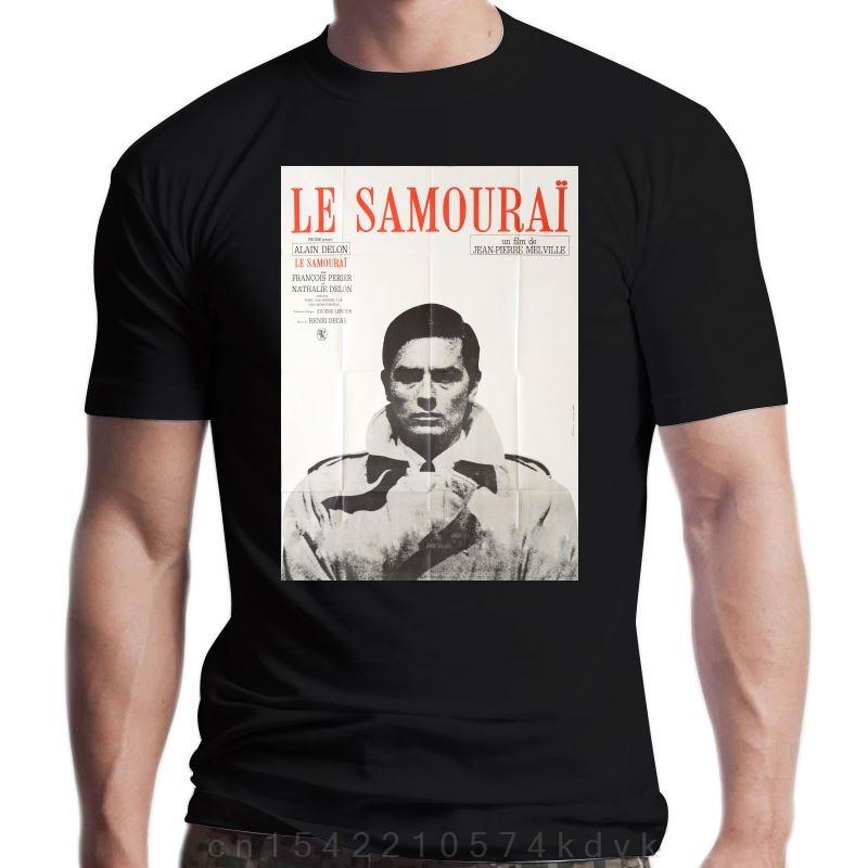 

New Le Samourai Alain Delon Jean-Pierre Melville Movie Hitman French France R Cool Casual pride t shirt men Unisex 4XL