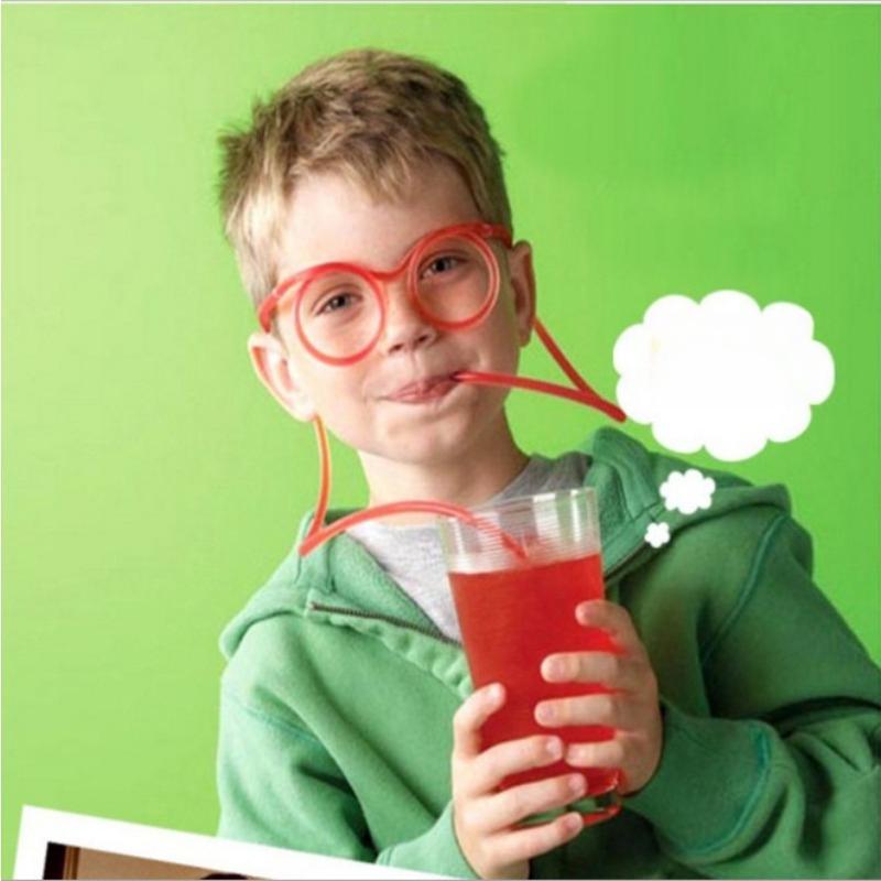 Creative and Fun Glasses Straws, Funny Straws, Party Straws