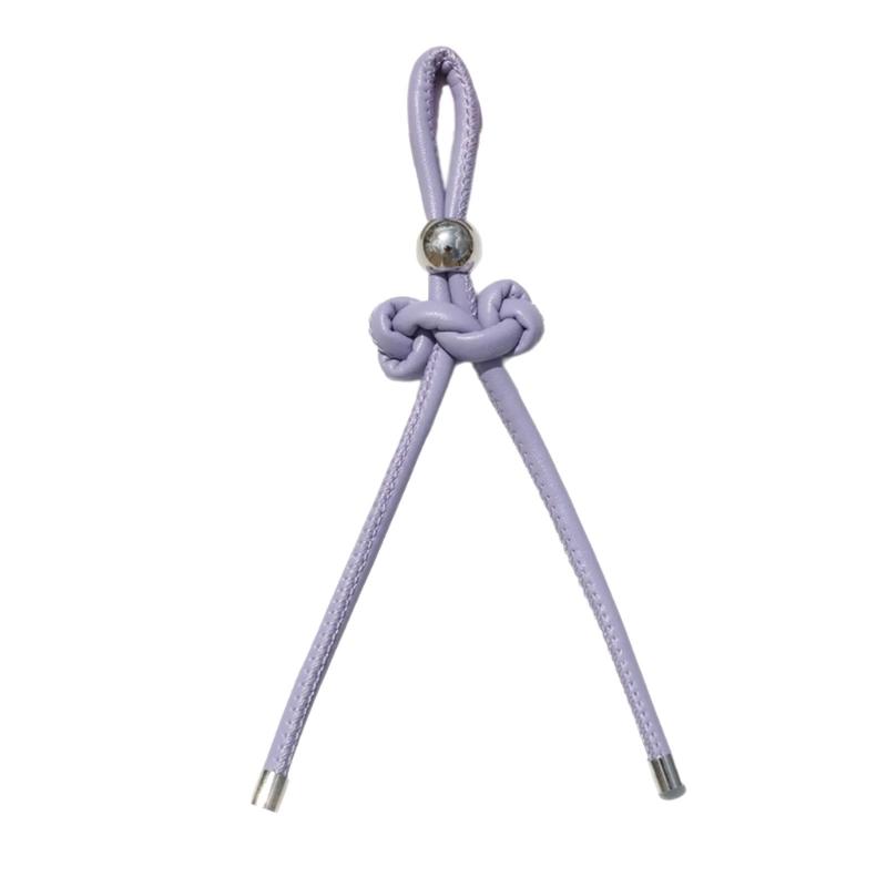 Personalized Wenchang Knot Keychain PU Leather Gift For Students Backpack Decoration And Daily Encouragement