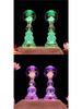 Seven-Color Eternal Buddhist Lotus Offering Lamp