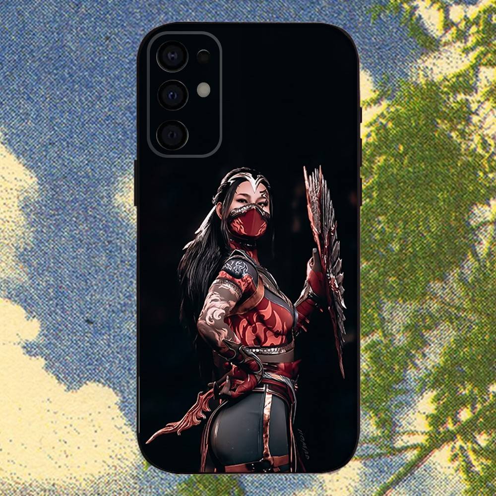 Game M-Mortal Kombat Phone Case For Samsung S 25,24,23,22,30,21,10,9,Ultra,Plus,Lite,FE,4,5G Black Soft Case