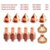 12pcs Plasma Torch Electrode Nozzles Tips 120573 120826 Shield 120828 for 600
